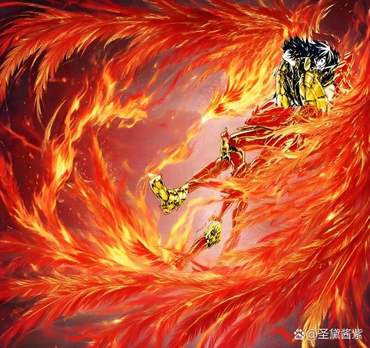 辉火如同传说中浴火重生的神鸟 在宇宙的绝对寂静中,辉火震惊了.他未